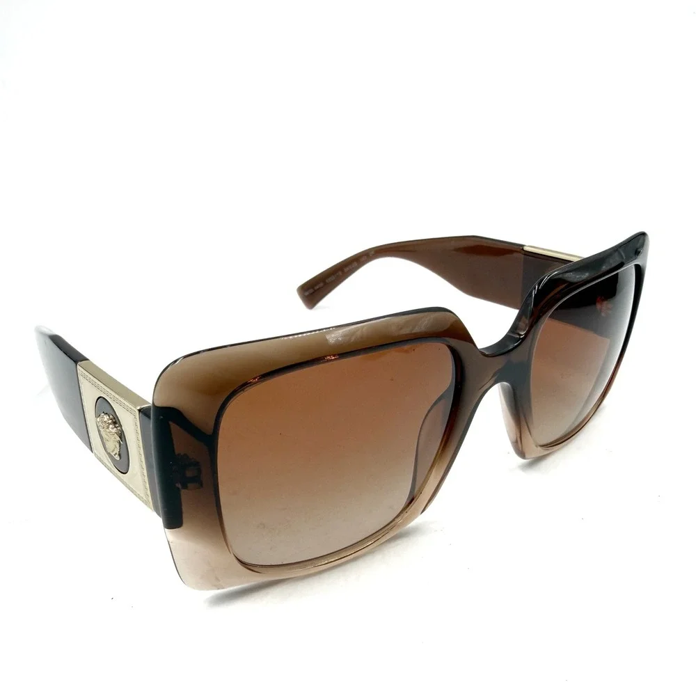 Versace Sunglasses 4405 Brown Gradient Medusa Head Square Women